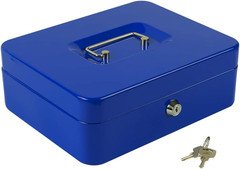 Large Lock Box with Money Tray,Storage Cash Box with Lock,Safe Metal Box for …