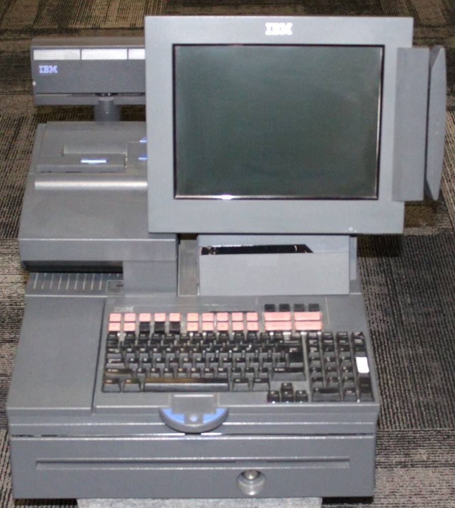 IBM SurePOS™ 500 Series 4840-544 w/Cash Drawer, Barcode Scanner & Printer