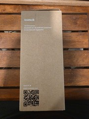 Inateck 1D 2D Barcode Scanner w/ Base – Wireless+Bluetooth+Wired – BCST-52 Black