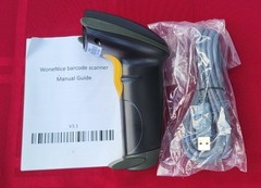 NEW WoneNice USB Laser Barcode Scanner – Model WN3300 (Black)