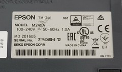 Epson TM-T20 Serial RS-232 ONLY Thermal Receipt Printer M249A