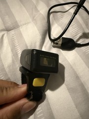 Portable Wireless Bluetooth Finger Ring Barcode Scanner