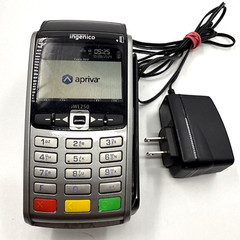 Ingenico IWL250 Card Terminal with Dock Charger and Power Cord/ Tested/No codes