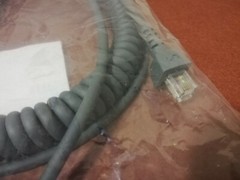 Genuine ZEBRA (Motorola/Symbol) CBA-S04-C16ZAR 16ft Coiled Synapse Adapter Cable