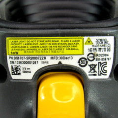 Zebra Motorola DS6707-SR20007ZZR Handheld Barcode Scanner, 5V, 500mA, Class 2 w/