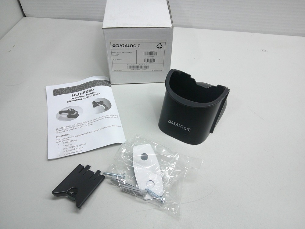 NEW Datalogic HLD-8000 Desk/Wall Barcode Scanner Mount Holder HLD-P080