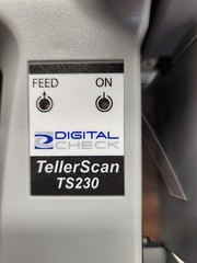 DIGITAL CHECK TELLERSCAN TS230 – 100DPM PN 148000-12 AS IS