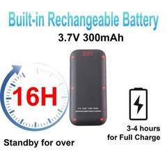 ** NEW Wireless Restaurant Pager System | 16 LED Pagers | Buzzer and Vibration