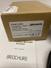 Alacrity 2D Wireless Barcode Scanner, 3-in-1 – NO Stand