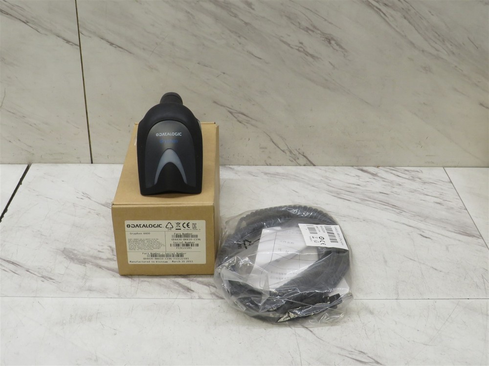 New Datalogic Gryphon GD4400 Barcode Scanner GD4430-BKK10-C196