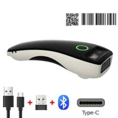 Barcode Scanner C70 Wireless 1D 2D CMOS Scanner Bluetooth Mini Pocket QR Reader