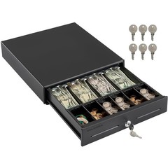 Compact 13&Prime; Cash Register Drawer with Coin Compartment