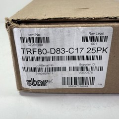 Star Micronics 25pk 80MM Receipt Paper 230&prime; Roll TSP100 TSP650 TSP700 37966290