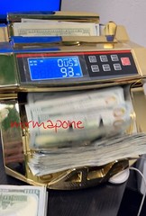 Gold Money Counter Limited Brand New In Box Baller Bling Paper Bill DL