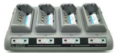 LOT OF 8 ZEBRA UCLI72-4 QUAD BATTERY CHARGER AT16305-4