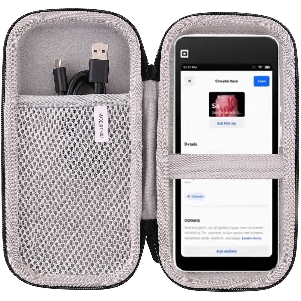 Hard EVA Carrying Storage Case Compatible with Square Handheld – Portable POS…