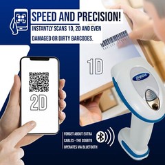 Motorola Symbol Barcode Scanner DS6878-HC2000BWR w/Cradle STB4278 & USB Cable
