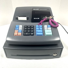 Sharp XE-A106 Cash Register w/ Cash Drawer & Key Clean Fully Tested Working