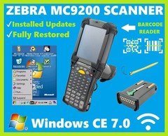 ✅Zebra MC92N0-GL0SYEYA6WR 2D/1D/QR Barcode Scanner, Windows CE 7.0, Warranty!🔥⭐