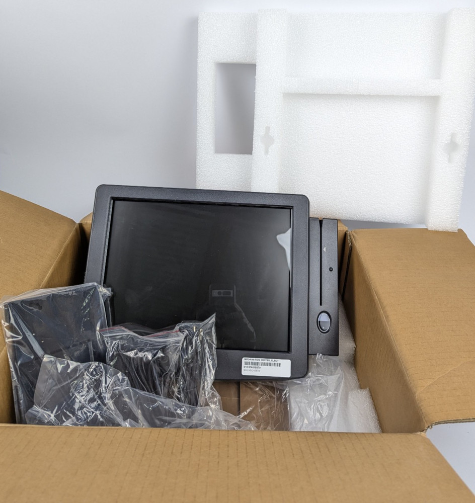 NEW Posiflex Cerner Ceck1501 POS Terminal, SD-700 Magnetic Reader 2GB Wall Mount