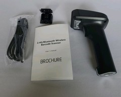 BT 2.4G Wireless Barcode Scanner with USB Cable Wifi Dongle User Manual