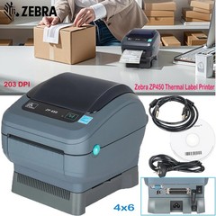 Zebra ZP450 Direct Thermal Label Printer 4×6 Shipping Label Printer for Business