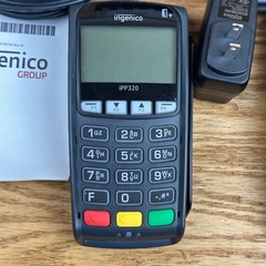 2 – Ingenico iPP320 Pin Pad Payment Terminal, Credit Card Reader + Power Cord