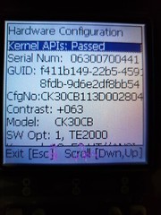 Intermec CK30 CK30CB113D002804 Color LCD TE2000 Imager Barcode Scanner 0441