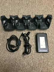 CRD7X00-4 MOTOROLA SYMBOL QUAD DOCK CHARGING CRADLE FOR MC70/75 w/ Pwr Sply