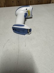 Symbol DS6878 Wireless Barcode Scanner Handheld Blue White – Untested