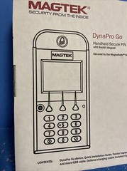 MAGTEK DynaPro GO PCI SIGCAP WIRELESS 30056216 HANDHELD SECURE PIN ENTRY DEVICE