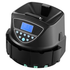 Uimoso Coin Sorting Machine with Display,Holds 2000 Coins, Includes 5 Coin Tubes
