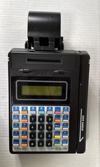 Used Hypercom T7P 512K-Thermal print credit card terminal with Power Supply