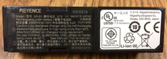 Keyence SR-G100 Wireless Barcode Reader w/its SR-B1 Rechargeable Li-ion Battery