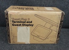 TOAST TT300 Flex 3 POS Terminal & Guest Display 15&Prime; *