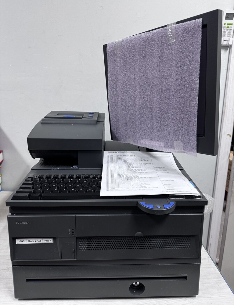 Toshiba 4900-785 POS SYS, Cash Drawer, 4820-5LG 15&Prime; -Pls Read Full Description