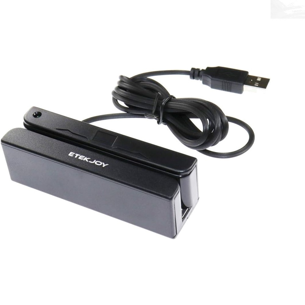 USB Magnetic Card Reader with LED Indicator – Perfect for POS & ID Verification