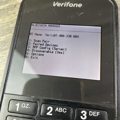 Verifone e355 Black Bluetooth & Wi-Fi Mobile Payment Terminal Device