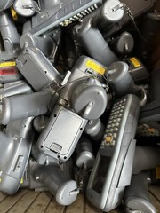 Lot of 25 UNITECH Mobile Handheld Computer Scanner HT660 – For Parts – As-is