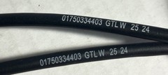 Barcode Scanner Cables 12V Black Coiled & Straight Lot of 2 POS Terminals