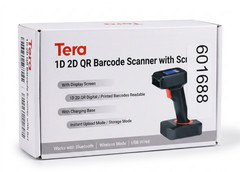 Tera 1D 2D QR Barcode Scanner Wireless Bluetooth USB w/ Charging Base HW0006PRO