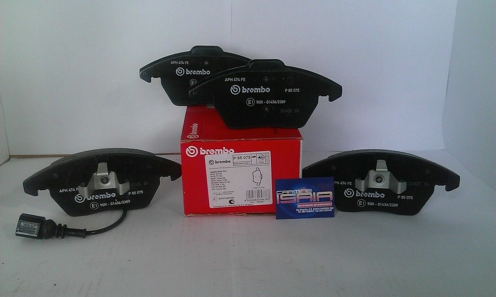 P85075 BREMBO KIT 4 PADS BRAKE SHOES ANT FOR SEAT ALTEA 1.6 TDI
