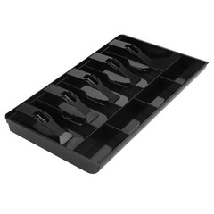 Five Grids Cash Drawer Tray Portable Organizer For Office Excellent