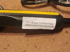 Wasp WWR 2905 Pen Barcode Scanner WR2905 – USB Wired Bar Code Reader PC Wasp NEW