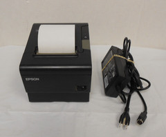 Epson TM-T88VI M338a Thermal Serial, USB, Ethernet Tested w/ Power Supply