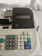 Royal 435DX Electronic Cash Register Error For Parts or Repair