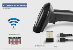 NETUM NT-1698W Handheld Wirelress Barcode Scanner