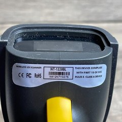 Netum NT-1228BL 1D/2D Barcode Reader Scanner Black Wireless Bluetooth Handheld