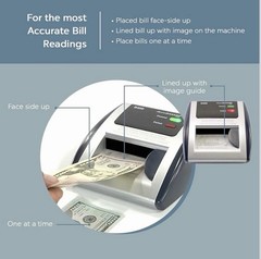 AccuBANKER D450 Counterfeit Money Checker Machine