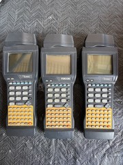 Lot Of 3 PSC/Percon Falcon 320 Handheld Data Terminal Barcode Scanner – Untested
